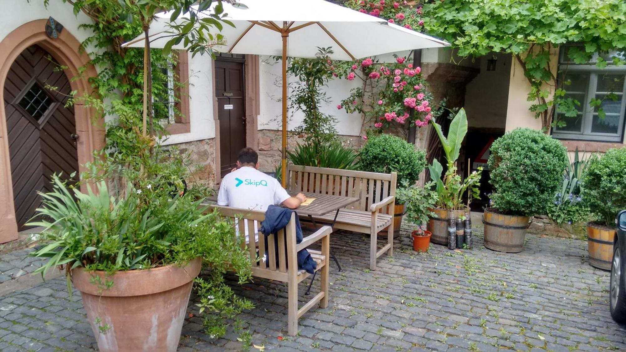 Historischer Adelshof am Marktplatz, Atelier 70 m² Weinheim Exterior foto